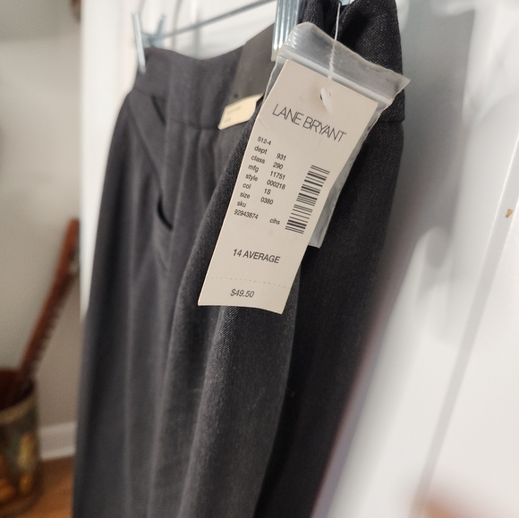 NWT Lane Bryant Houston Trouser Wide Leg Size 14 Average - Picture 2 of 6